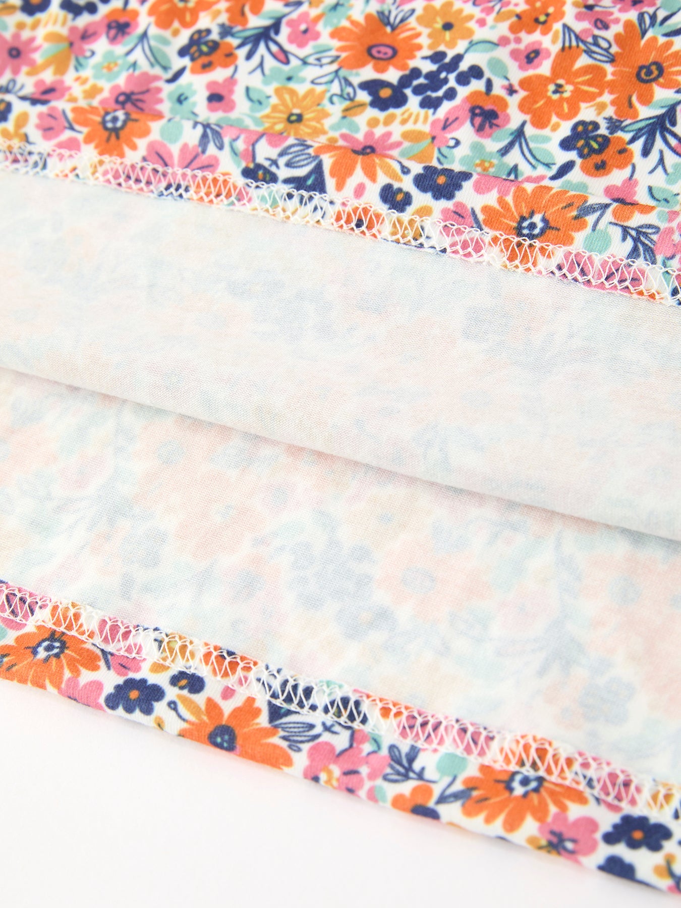 Petal Collar Smocked Floral Dress