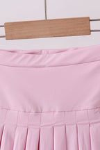Pleated Tennis Skort - Pink