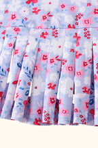 Pleated Tennis Skort - Floral