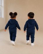 Deep Navy Hooded Pocket Jogger Set