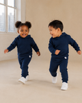 Deep Navy Hooded Pocket Jogger Set