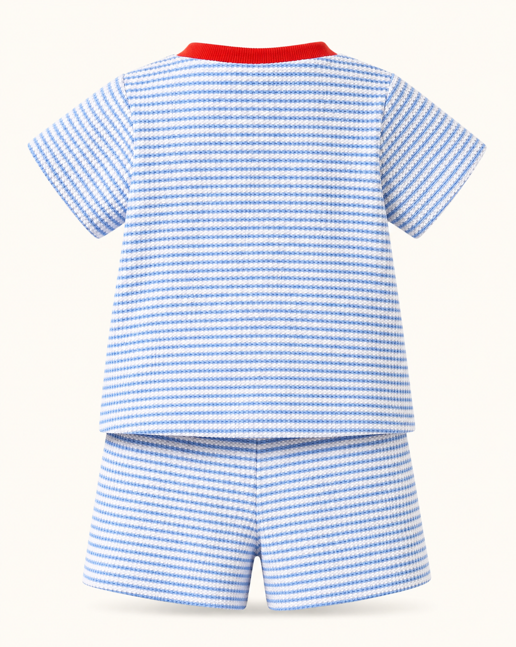 Baby Ice Cream & Car Appliqué Tee & Shorts Set