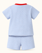 Baby Ice Cream & Car Appliqué Tee & Shorts Set