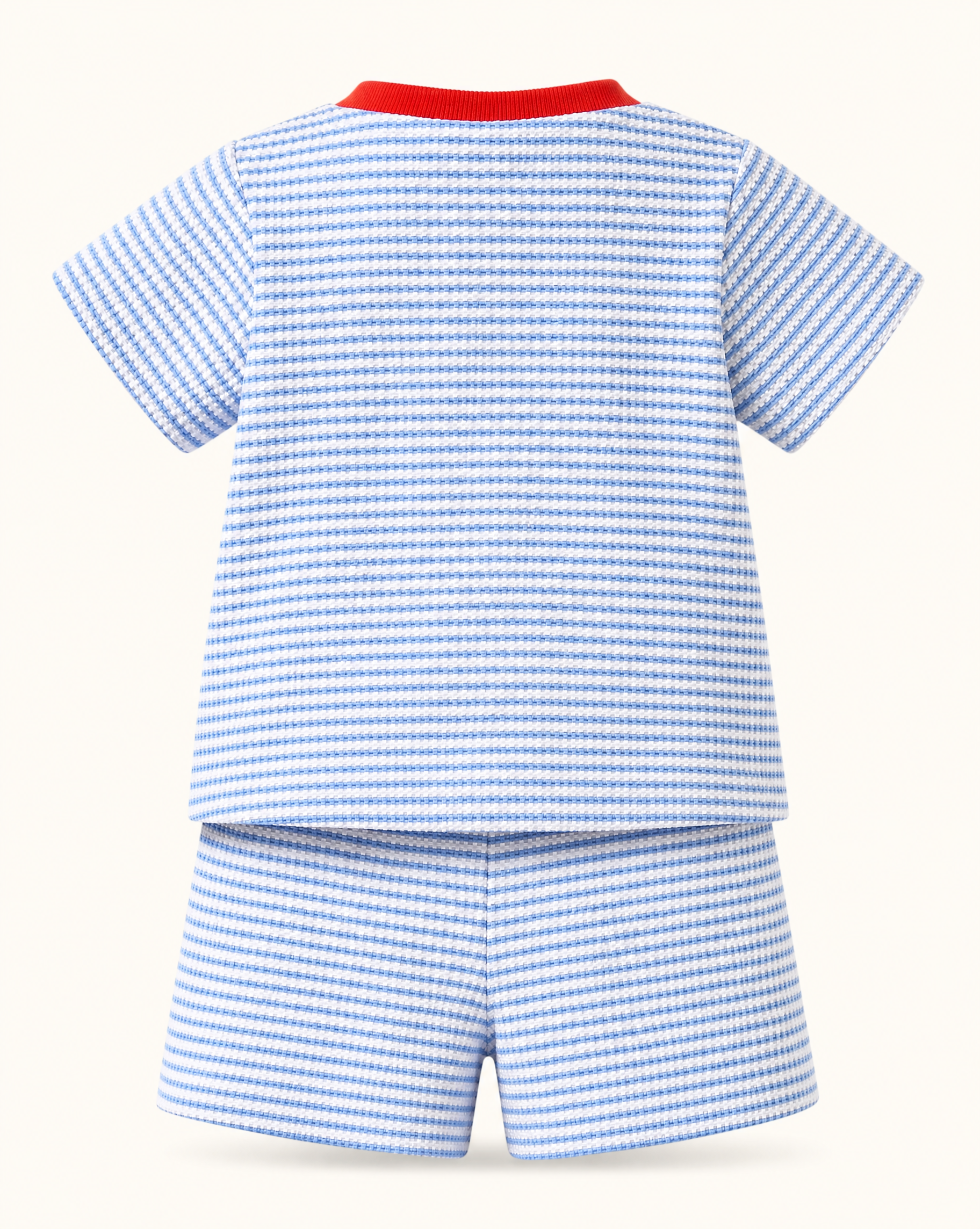 Baby Ice Cream & Car Appliqué Tee & Shorts Set