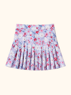 Pleated Tennis Skort - Floral