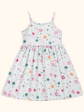 Floral Print Spaghetti Strap A-Line Dress