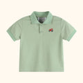 Green Tractor Golf Polo Shirt