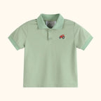 Green Tractor Golf Polo Shirt