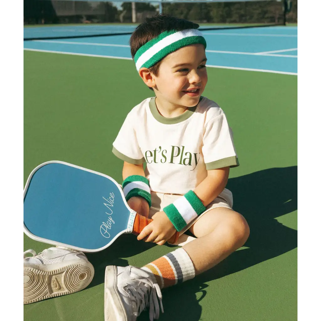Let’s Play Kids’ Retro Ringer T-Shirt