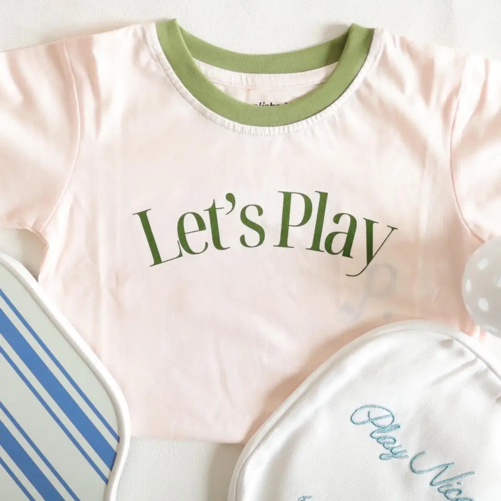 Let’s Play Kids’ Retro Ringer T-Shirt