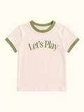 Let’s Play Kids’ Retro Ringer T-Shirt