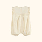 Light Yellow Ruffle Jumper Romper