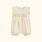 Light Yellow Ruffle Jumper Romper