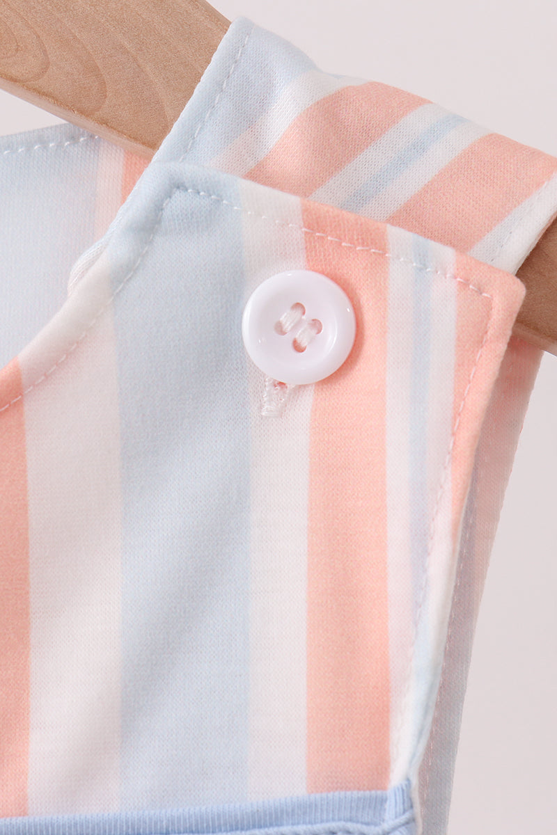 Seashell Stripe Embroidered Jumper