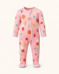 Pumpkin Spice Zipper Onesie