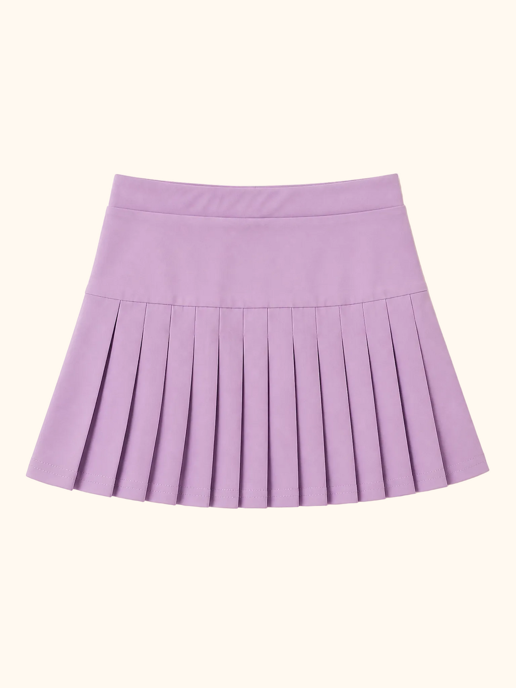Pleated Tennis Skort - Purple