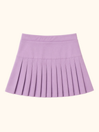 Pleated Tennis Skort - Purple