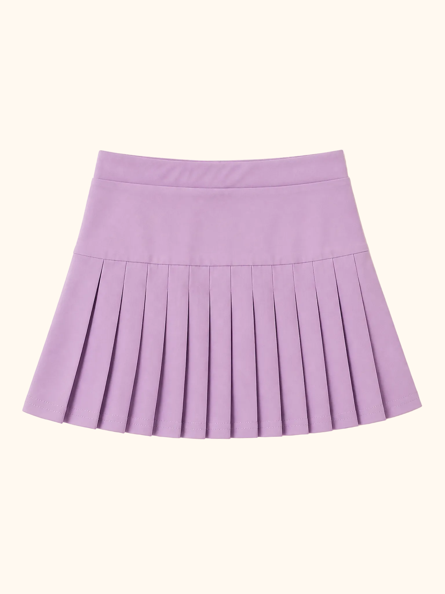 Pleated Tennis Skort - Purple