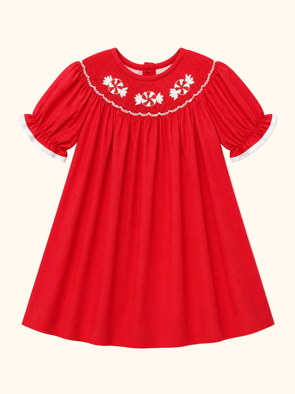 Hand Smocked Candy Detail Dress