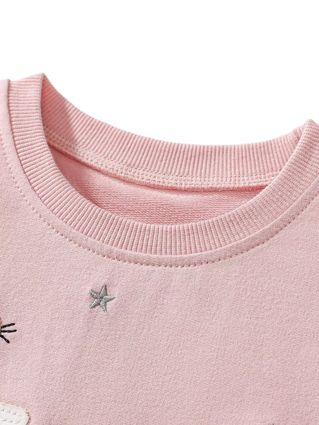 Round Neck Short Sleeve Sweatshirt Dress