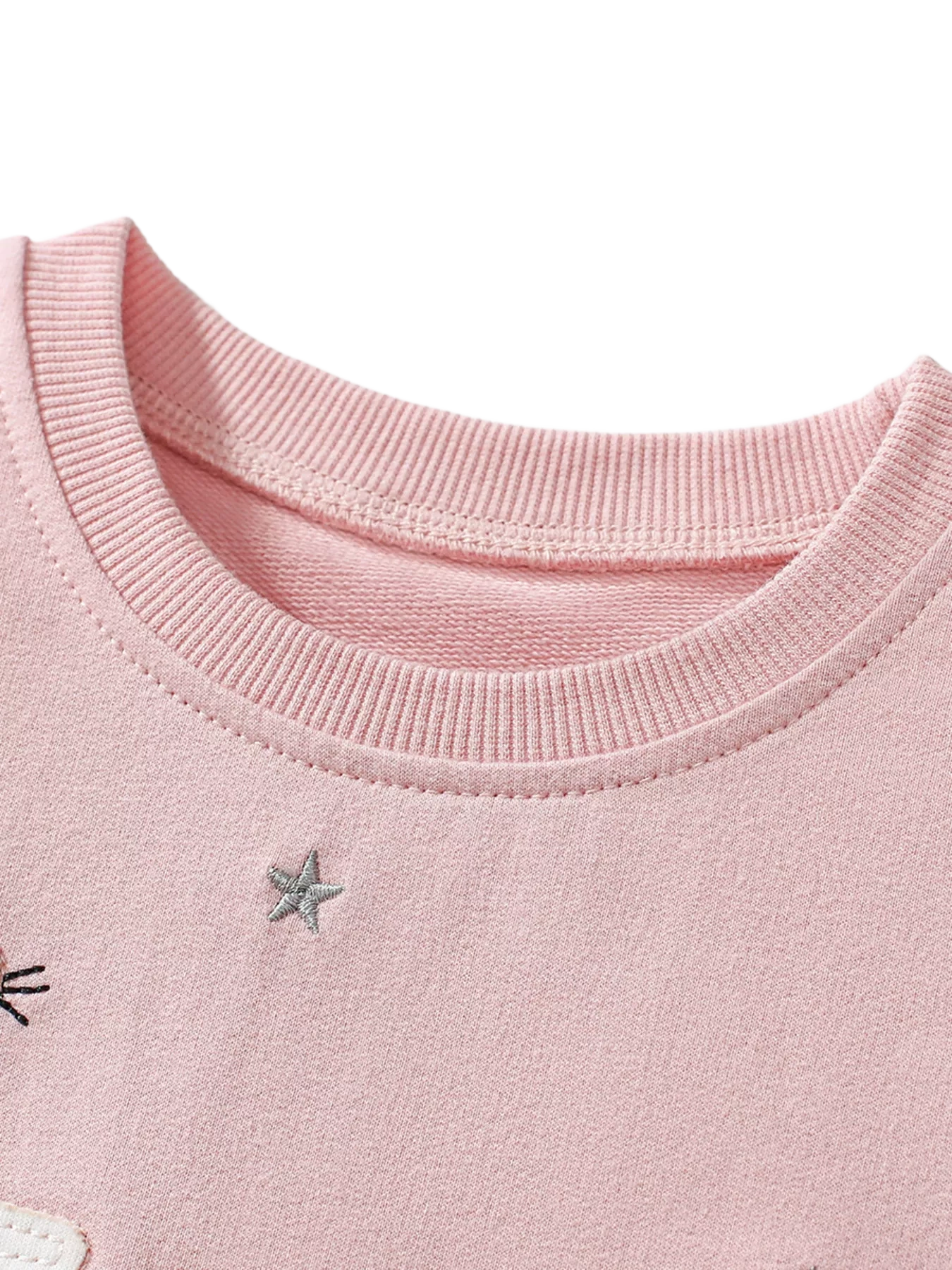 Round Neck Short Sleeve Sweatshirt Dress