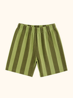 Kids Paradise Graphic Short Sleeve T-Shirt & Striped Shorts Set