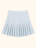 Pleated Tennis Skort - Light Blue