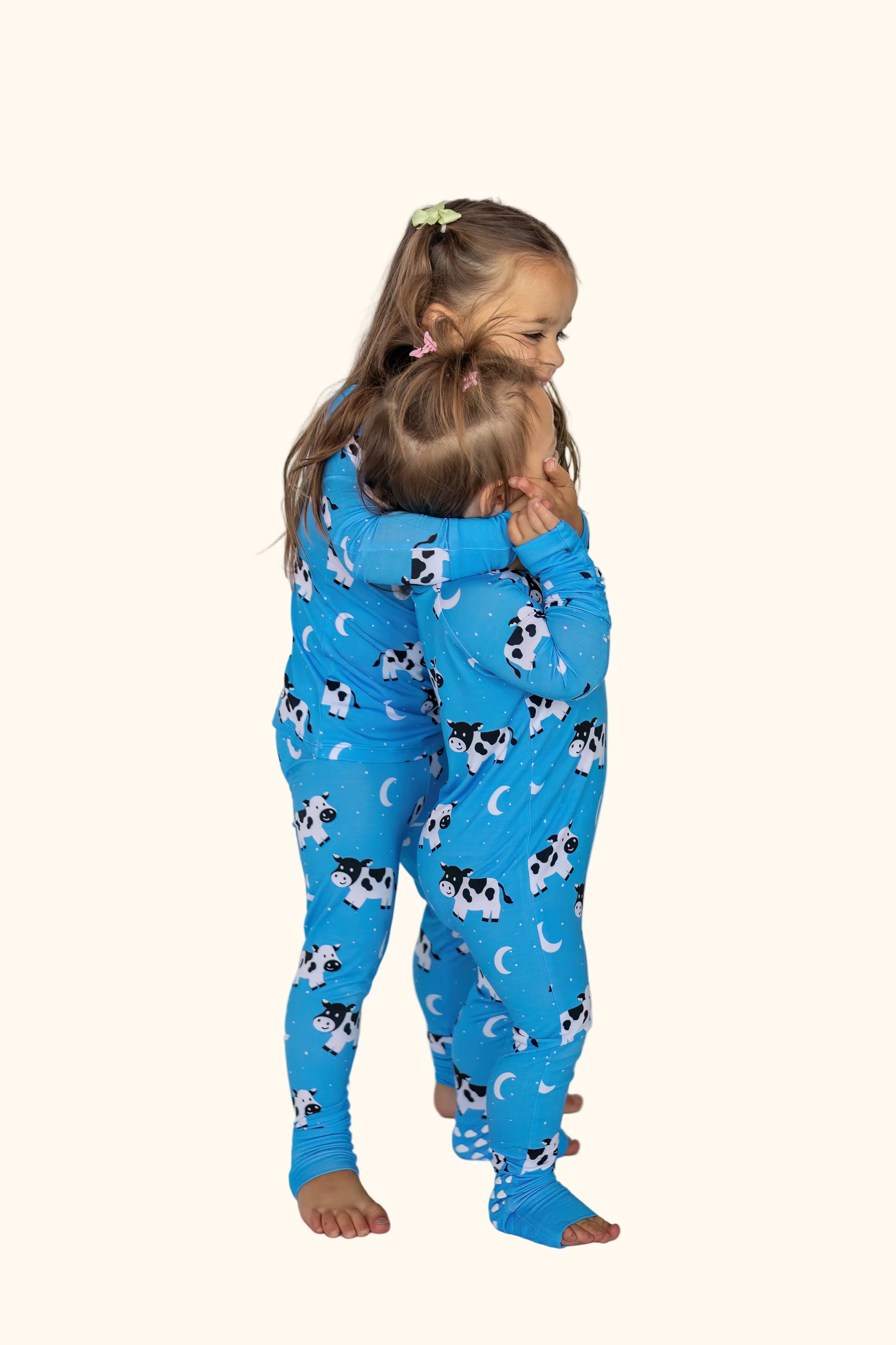Over the Moon Zipper Bamboo Onesie