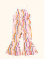 Baby Floral Print Flare Leg Jumpsuit