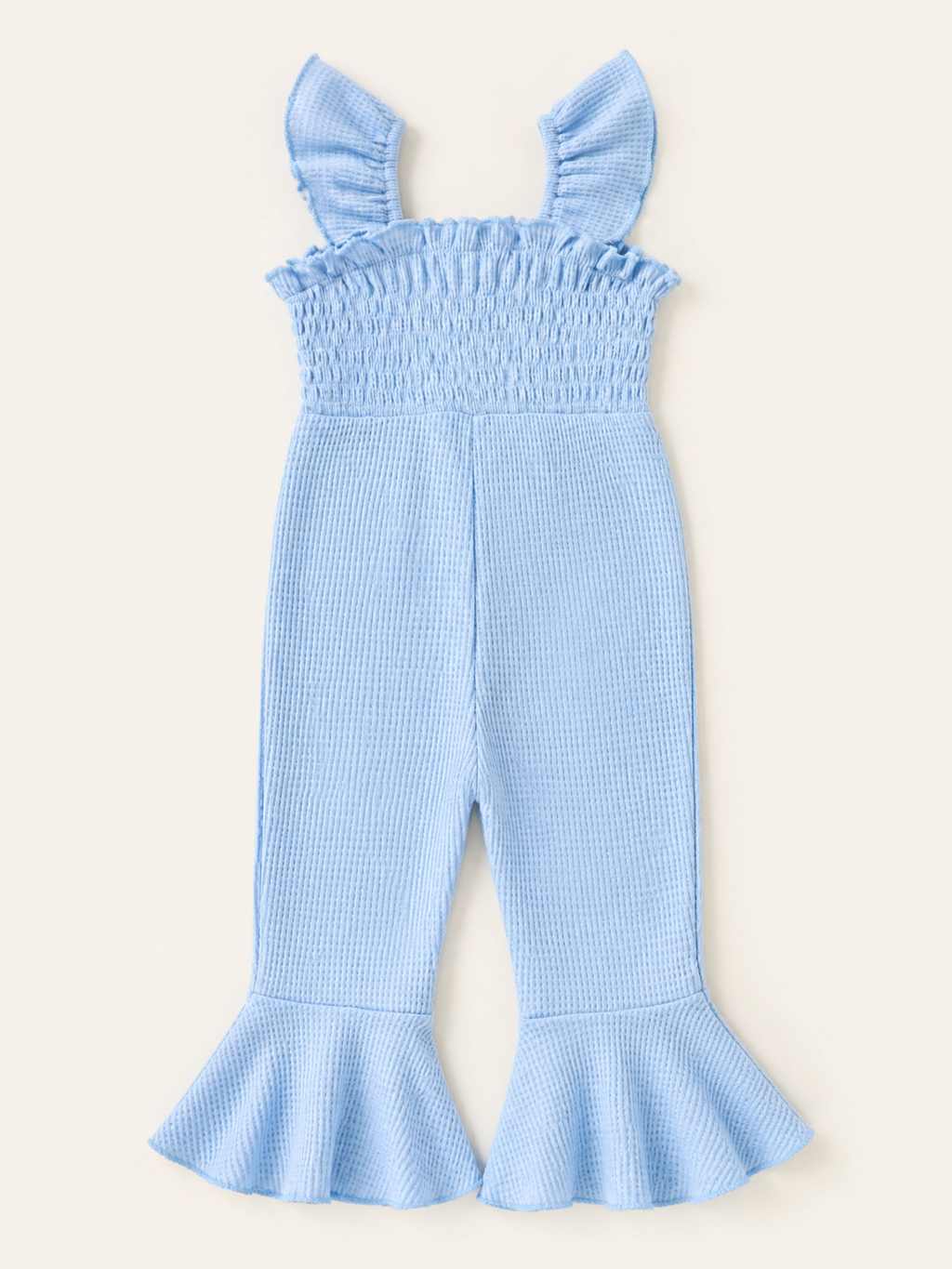 Baby & Toddler Floral Smocked Ruffle Jumpsuit