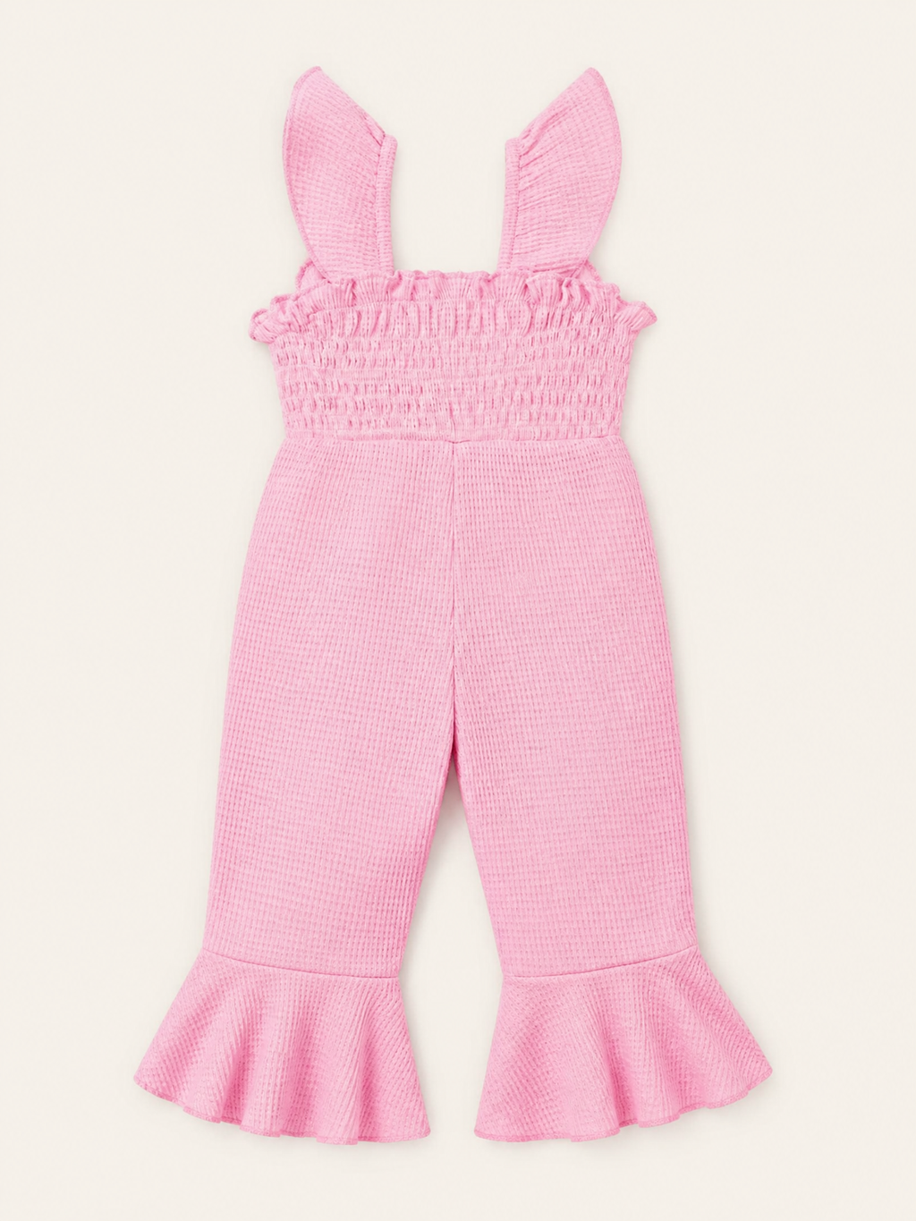 Baby & Toddler Floral Smocked Ruffle Jumpsuit
