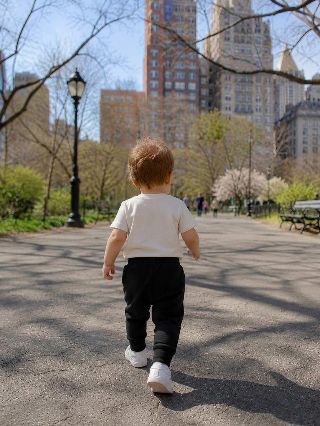 Baby Slacker Pocket Joggers - Black