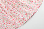 Floral Strawberry Smocked Flutter Dress