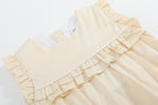 Light Yellow Ruffle Jumper Romper