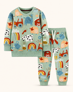 Baby Farm Animal Kids Sweatshirt and Jogger Set