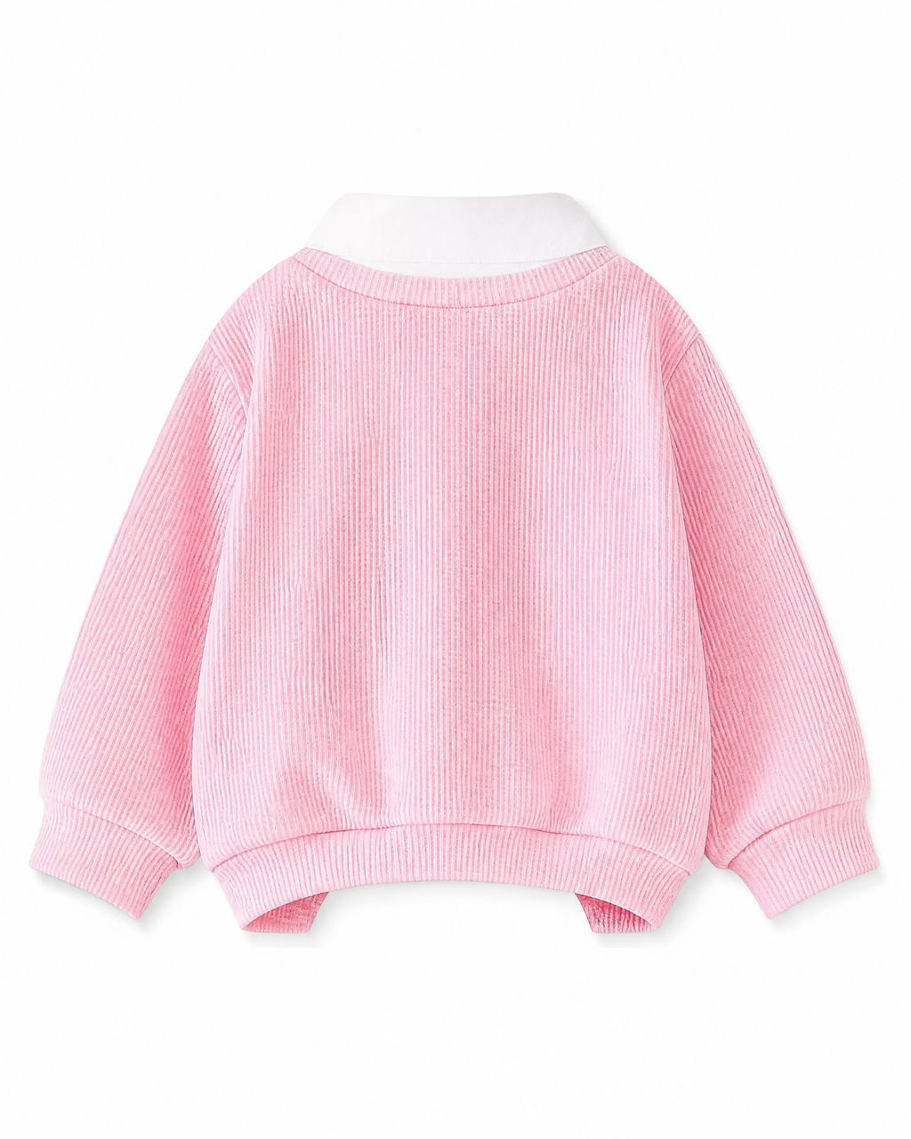 Baby  Cherry Embroidered Knit Top & Jeans Set
