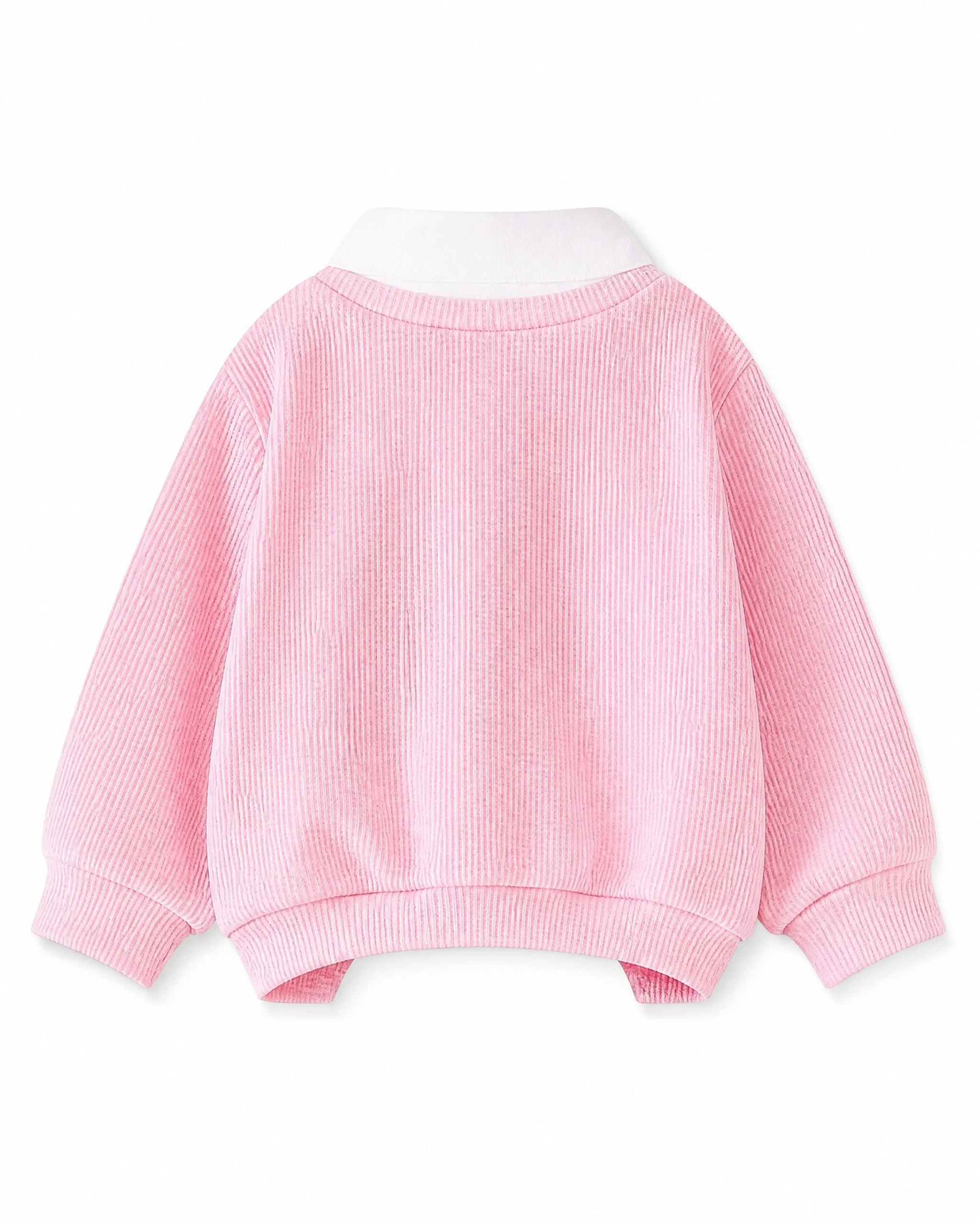 Baby  Cherry Embroidered Knit Top & Jeans Set