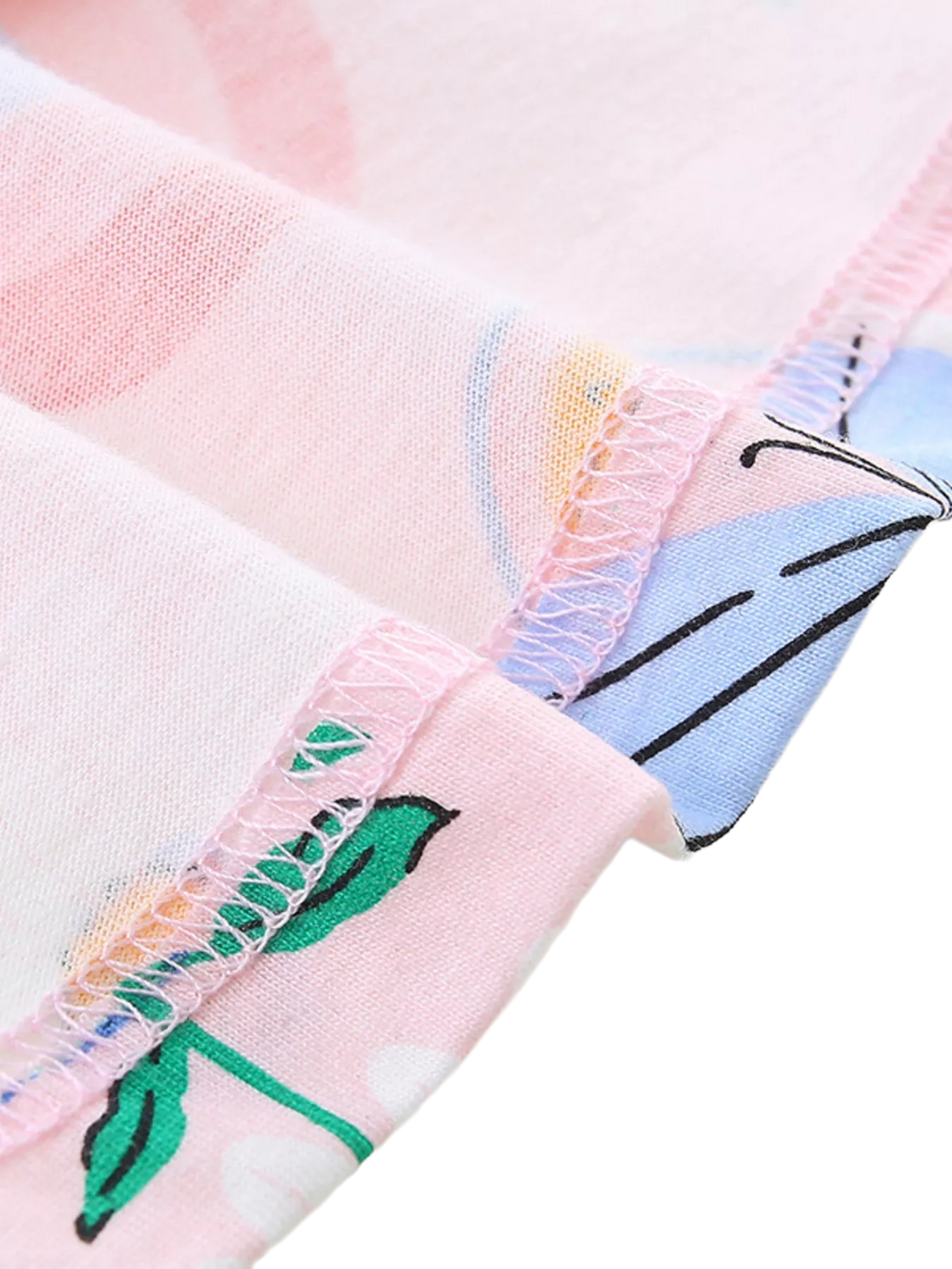 Butterfly and Rainbow Print Sleeveless Dress