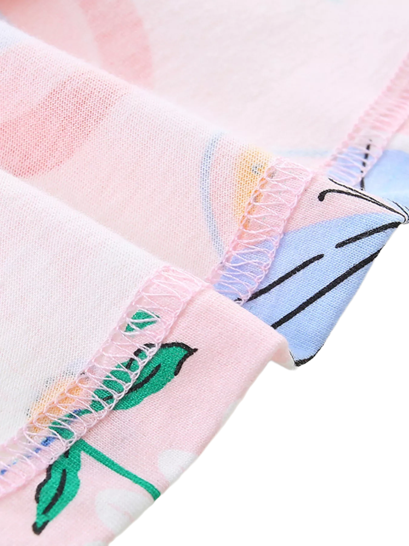 Butterfly and Rainbow Print Sleeveless Dress