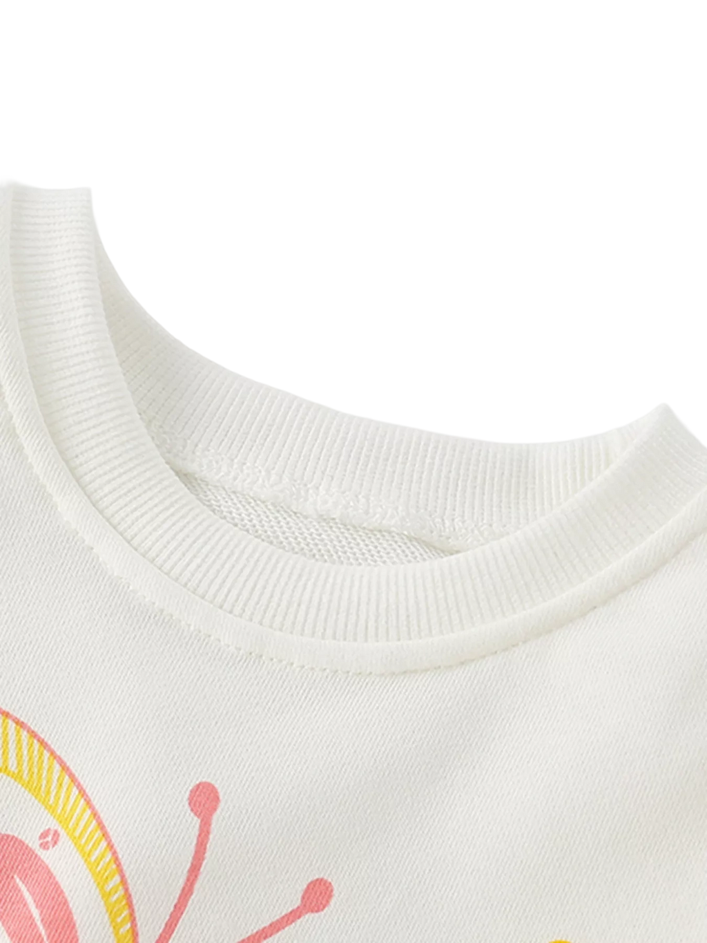 Butterfly Sunshine Graphic Crew Neck Sweatshirt