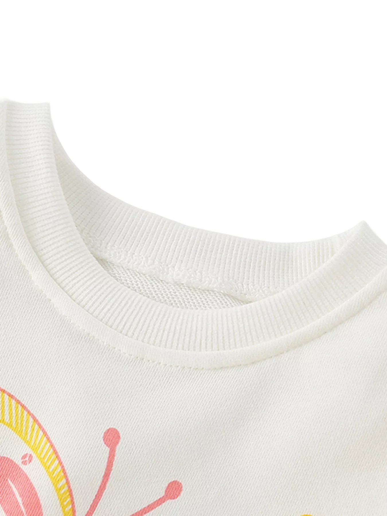 Butterfly Sunshine Graphic Crew Neck Sweatshirt