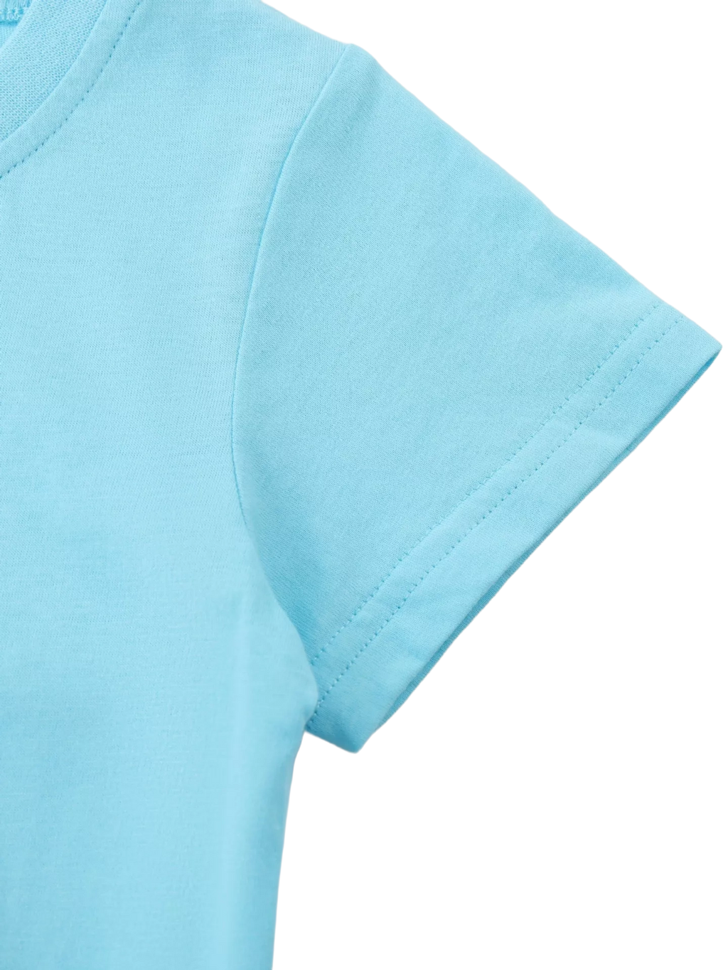 Fairy and Flower Embroidered Short Sleeve T-Shirt