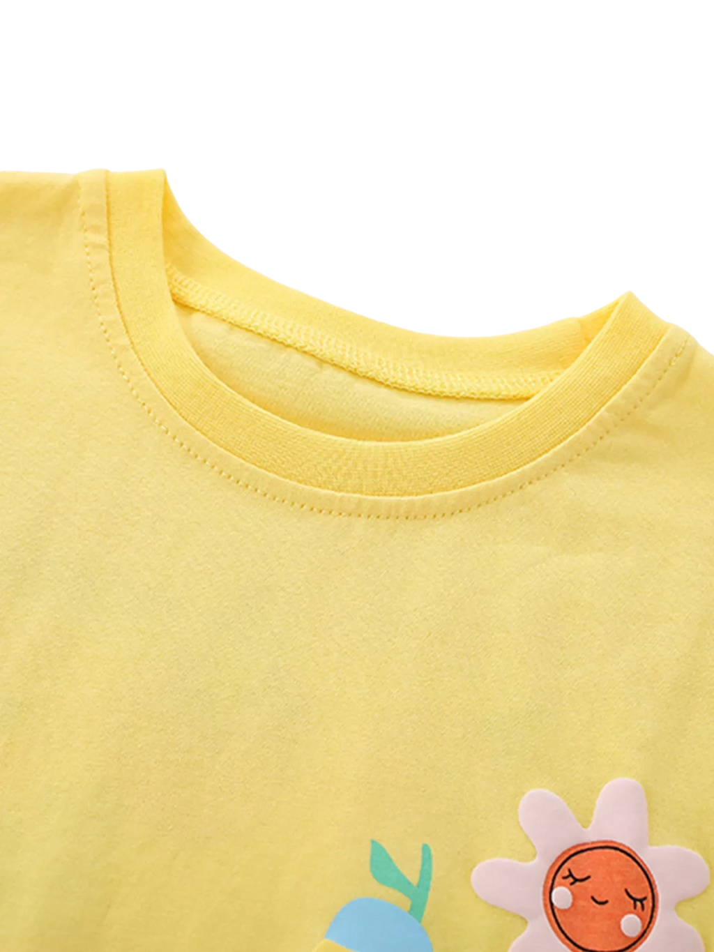 Cartoon Fruit Tee and Shorts Set
