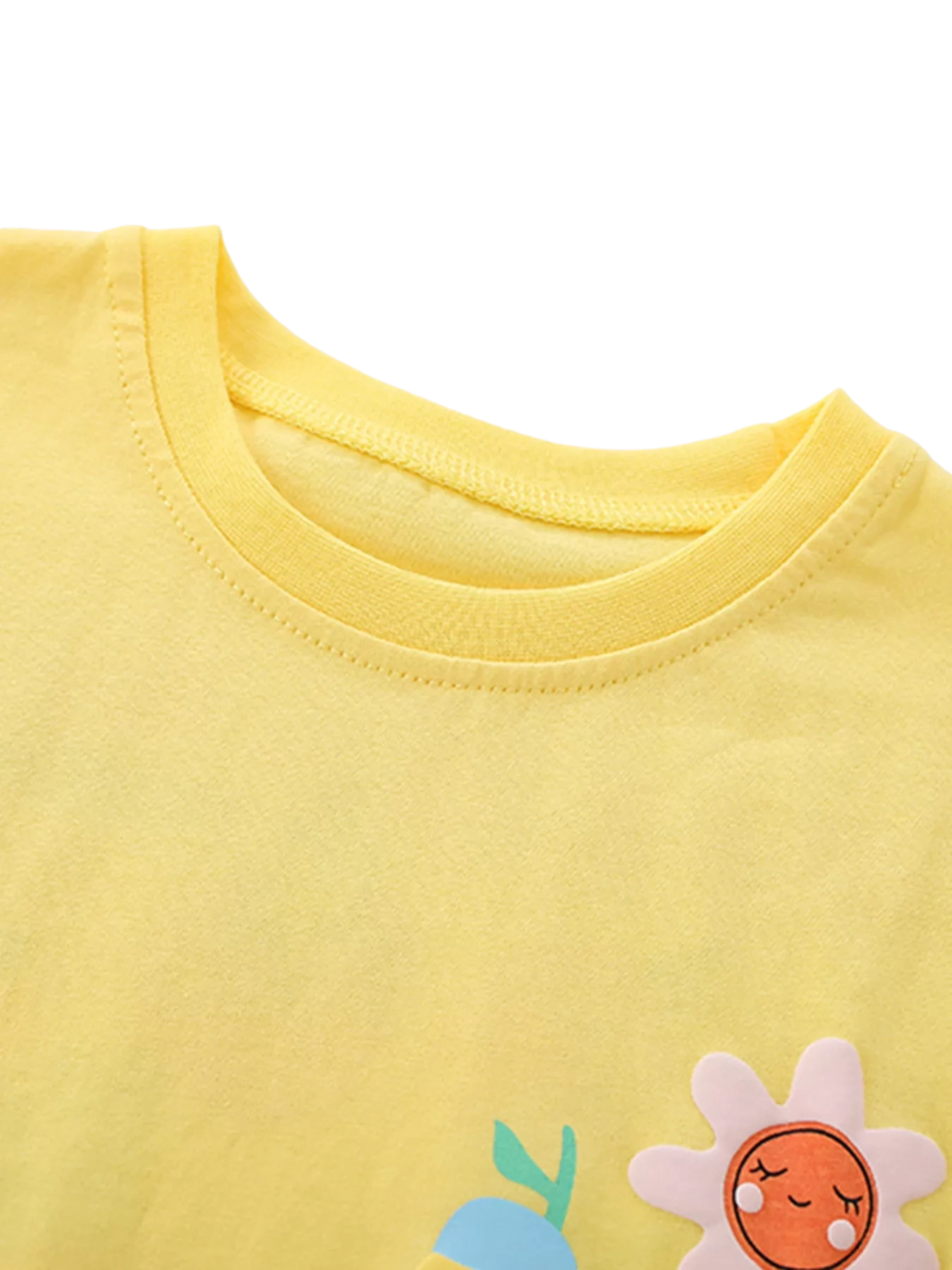 Cartoon Fruit Tee and Shorts Set