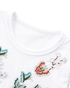 Butterfly Embroidered Tulle Layered Dress
