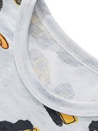 Kids Construction Vehicle Print Tee and Shorts Set