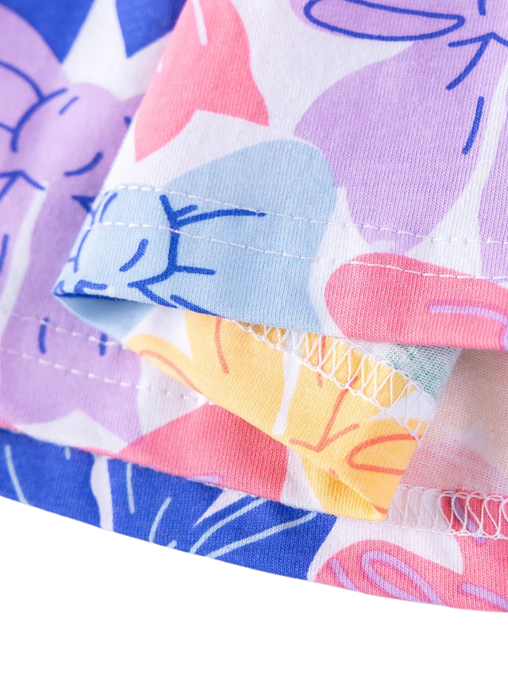 Bow Print Tiered Dress
