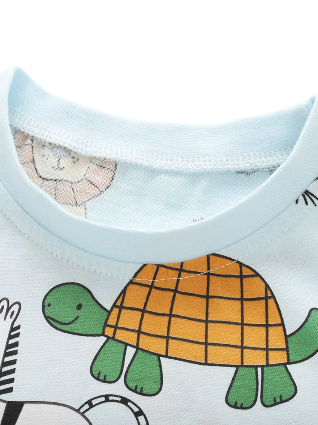 Animal Print Short Sleeve Tee