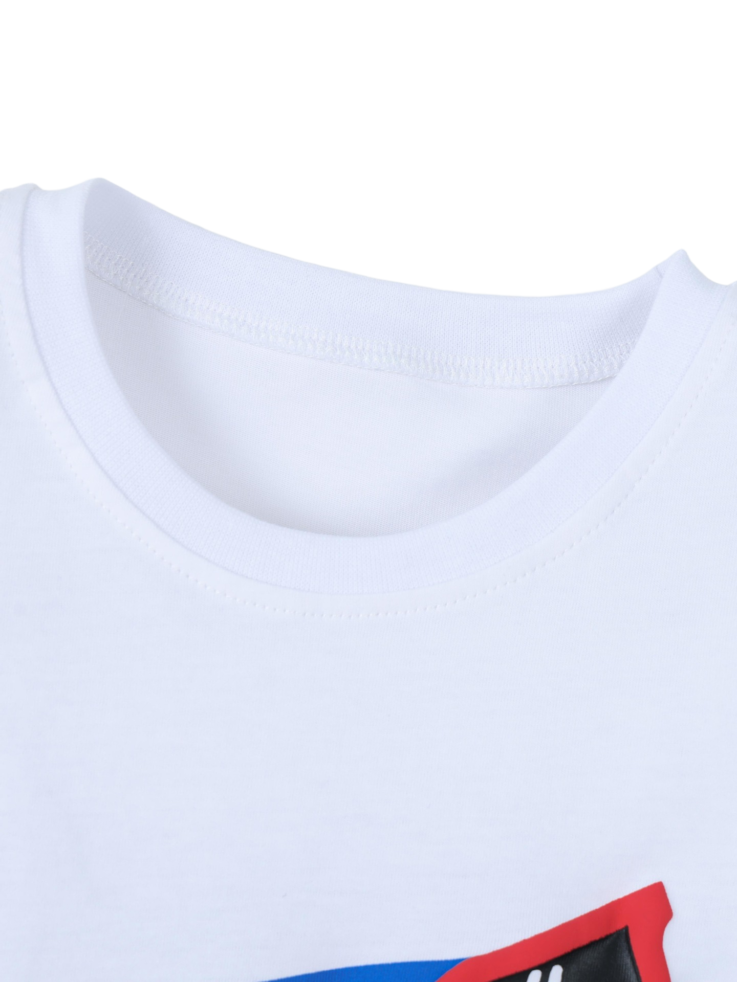 Shark Graphic Round Neck T-Shirt