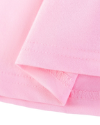Kids Pink Floral Embroidered Ruffle Sleeve Cotton Dress